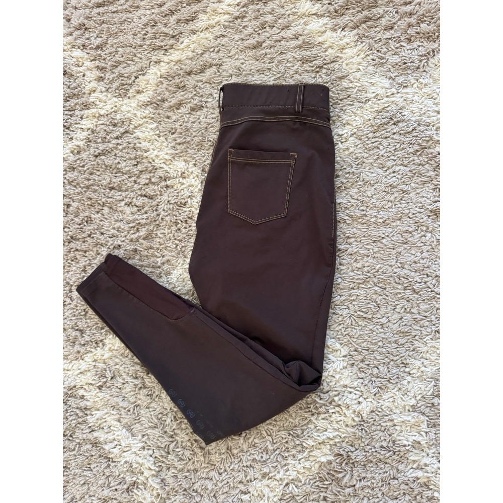 PS of Sweden Kim Dark Brown Silicone Grip Riding Breeches Size 42